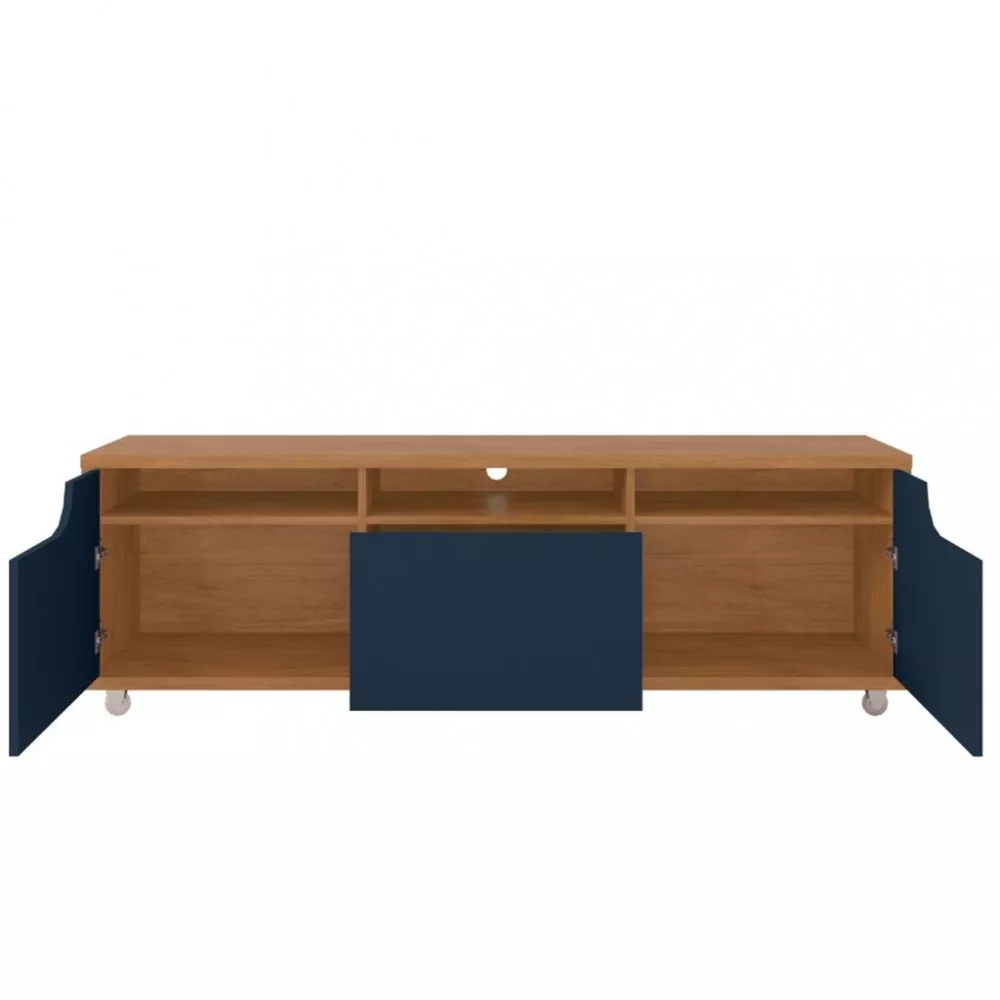 Rack para TV Até 60 Polegadas 2 Portas 1 Gaveta Jersey Casa D