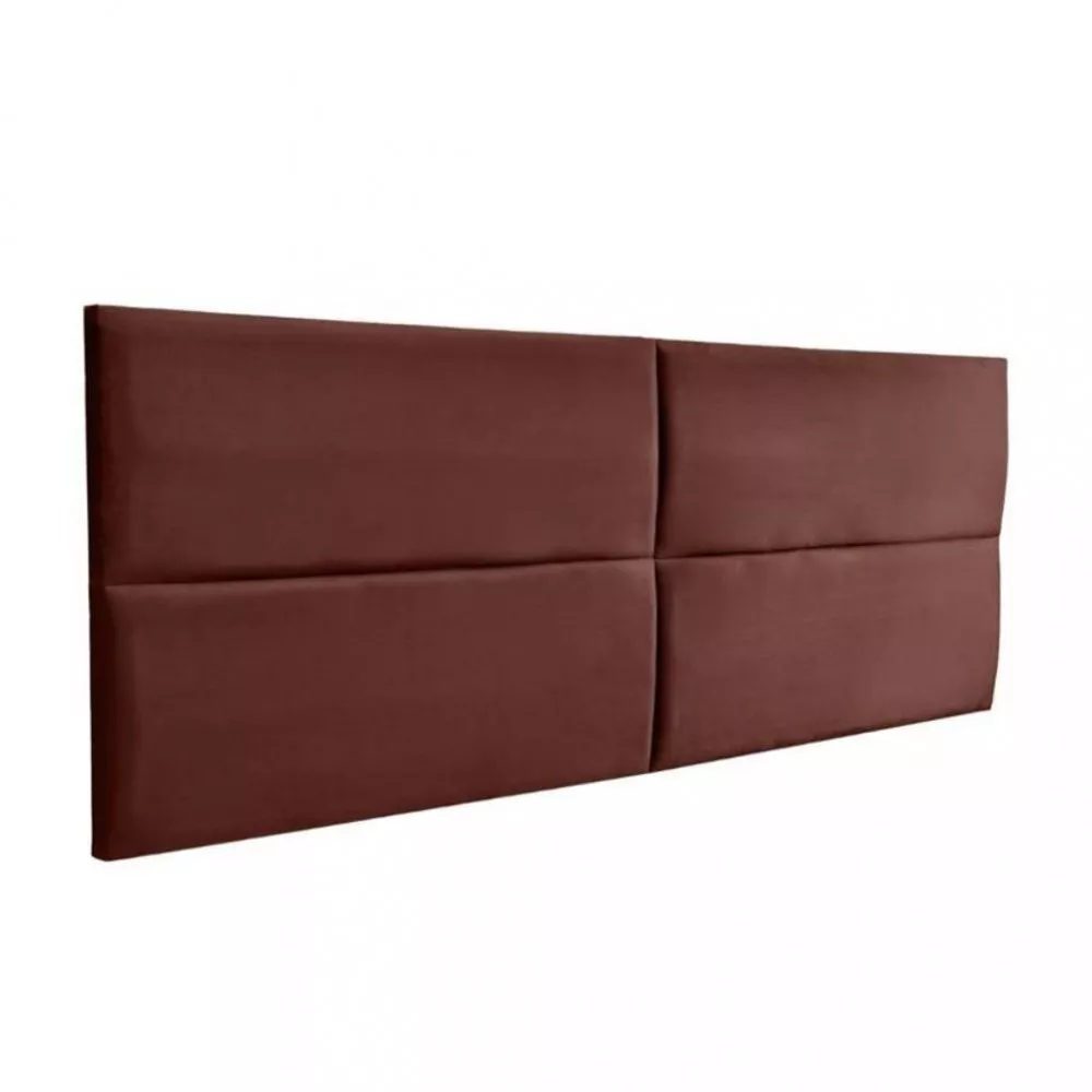 Cabeceira Estofada Queen 160cm Adesiva Suede Turim DSoll