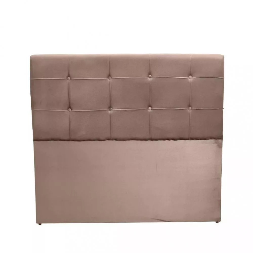 Cabeceira Estofada Casal 140cm Suede Pop Londres DSoll