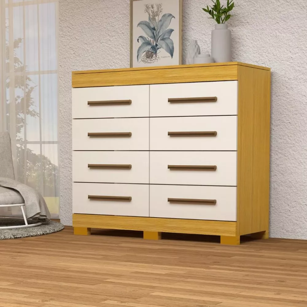Cômoda 8 Gavetas Nalu ACP