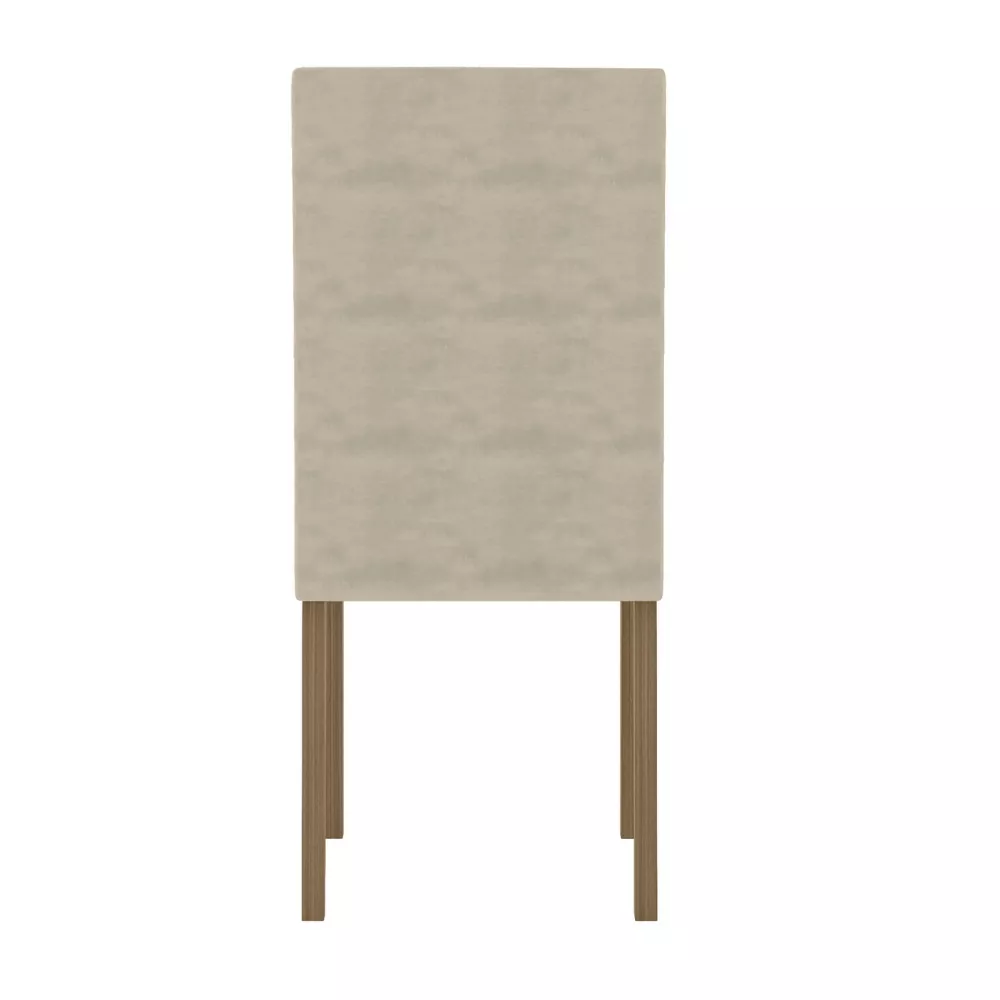 Image 8 of 11 of Conjunto Sala de Jantar Quadrada Mesa Jade 90cm e 04 Cadeiras Josi Poliman Móveis