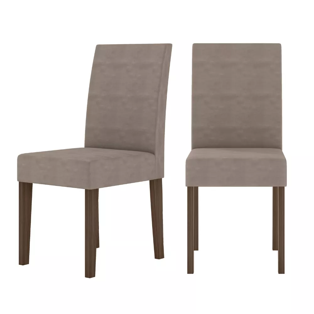 Conjunto Sala de Jantar Retangular Mesa Agata 160cm e 06 Cadeiras Josi Poliman Móveis