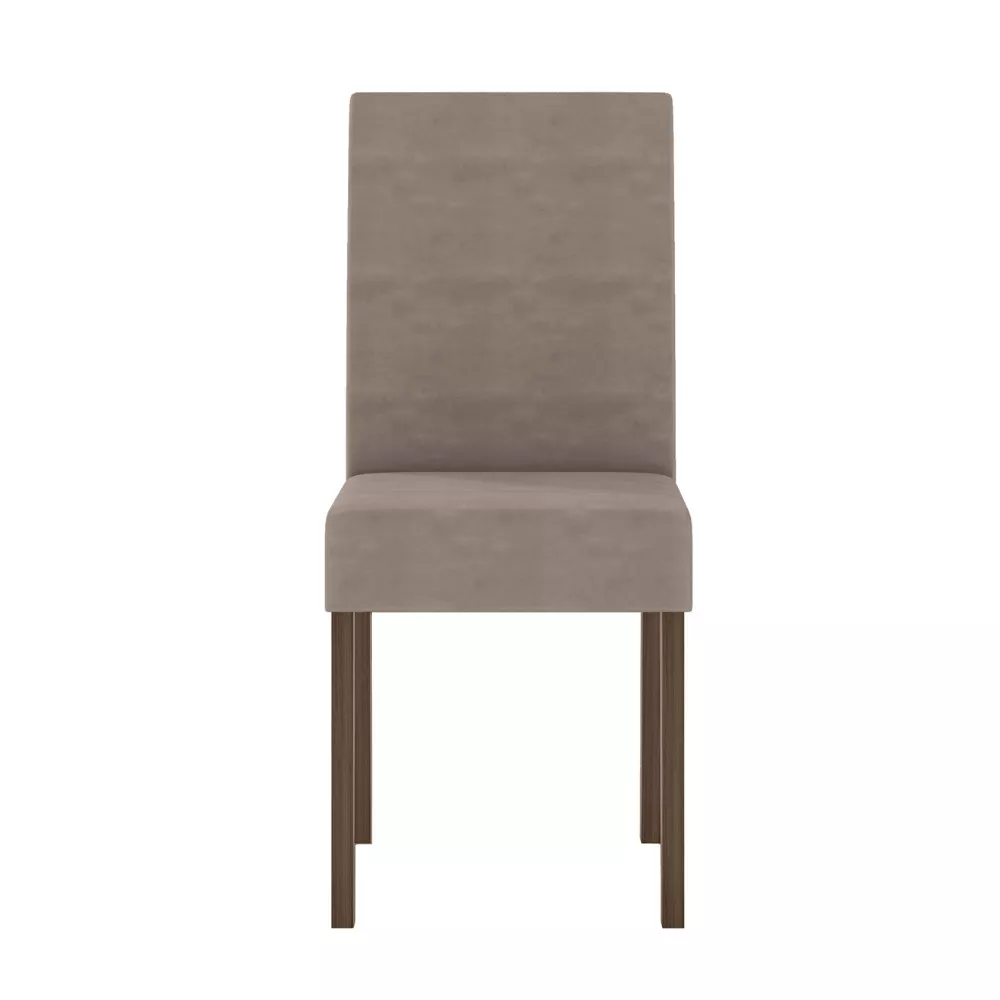 Conjunto Sala de Jantar Retangular Mesa Agata 160cm e 06 Cadeiras Josi Poliman Móveis