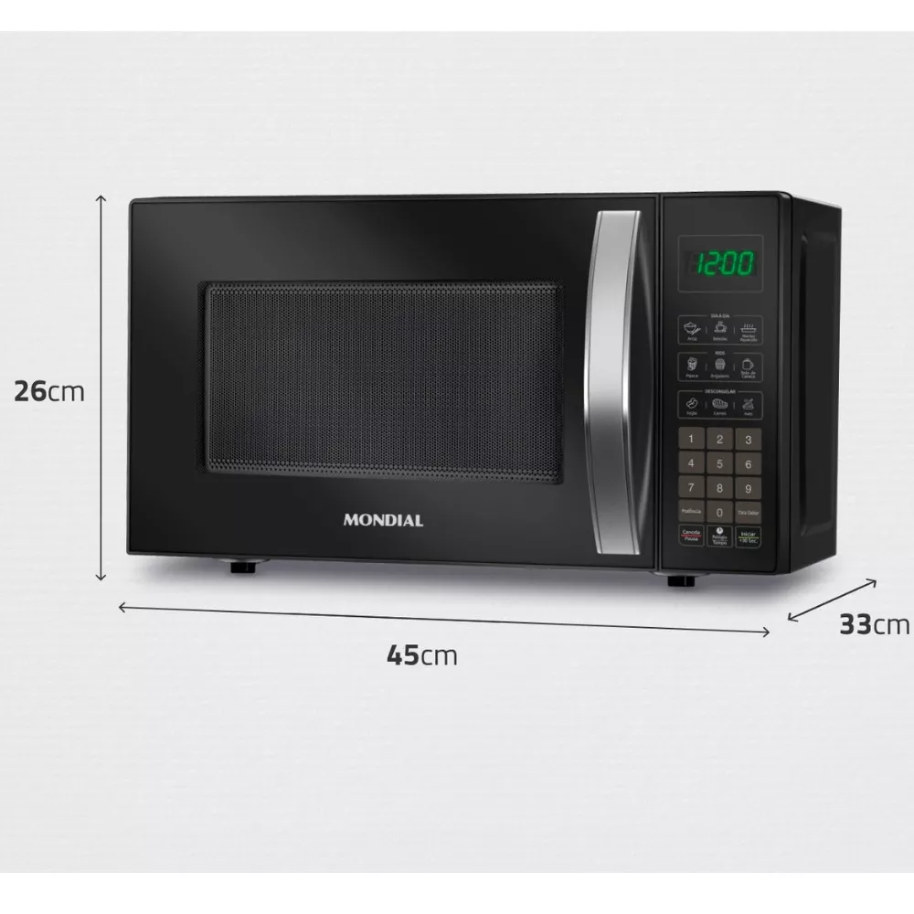 Micro-ondas Mondial MO-01-21-B 21L